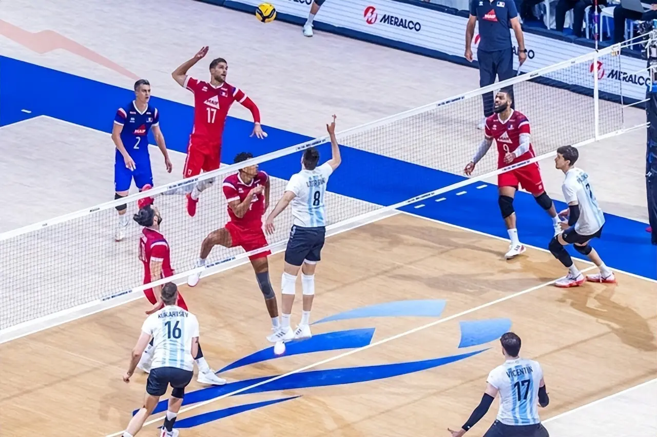 法国男排的, 展现出了不, 法国男排陷